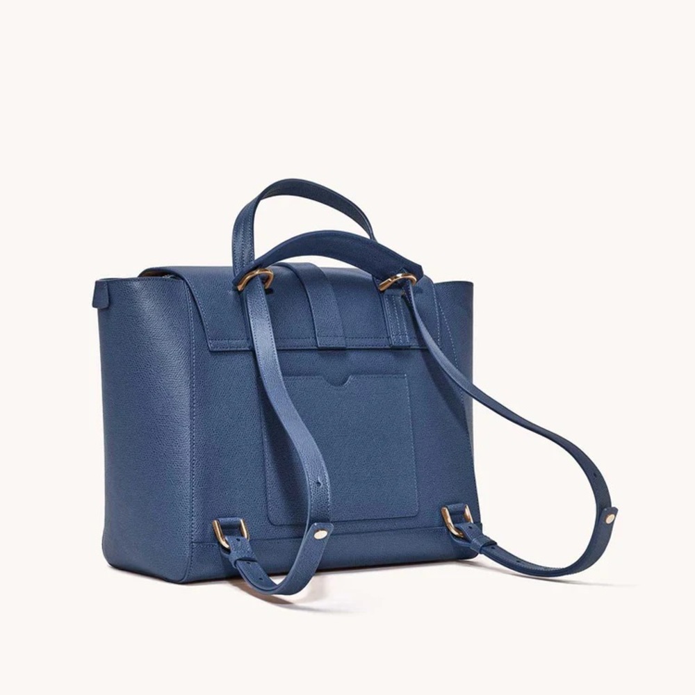 {{senreve}} Maestra Bag Pebbled Marine Large - Picture 4 of 16